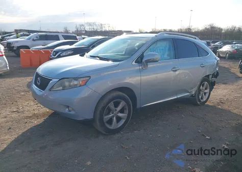 2012 Lexus Rx 350 из США, поврежденный, VIN JTJZK1BA6C2412958